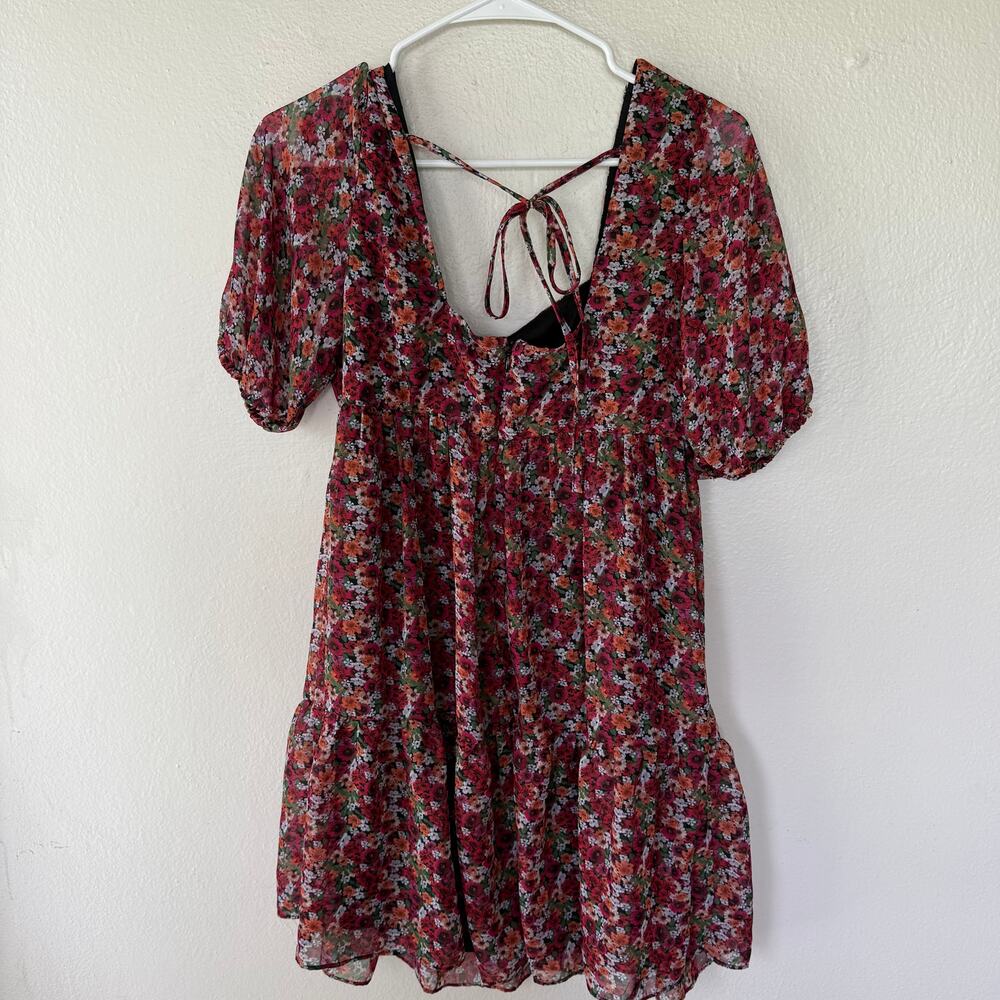 NEW! BCBGeneration floral printed mini dress Size 6 - Picture 11 of 14